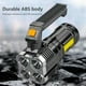 thumbnail image 5 of Linterna LED recargable por USB | Linterna de zoom 4X súper brillante | Linterna portátil para exteriores | 4 modos con luz lateral de alto lumen | Resistente al agua | Batería de 800mAh | Negra, 5 of 9