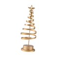 thumbnail image 4 of yuksok Christmas Tree Lamp Artificial Tabletop Christmas Tree for Indoor Xmas Party gold, 4 of 9