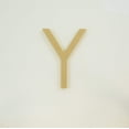 thumbnail image 1 of Package of 1, 18 Inch X 1/2" Thickness MDF Letter Y in The Century Gothic Font, Thick, Upper Case for Art & Craft Project, Made in USA, 1 of 4