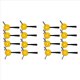 thumbnail image 1 of Paquete de 16 Piezas de Repuesto de Cepillos Laterales Compatibles con ION Robot R75 RV700 RV720 RV750 RV750C RV755 Aspiradora, 1 of 7
