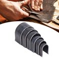 thumbnail image 3 of 6 Pcs Leather Metal Cutting Dies Round  Tail Shape DIY Cut  For DIY Crafts Jewelry Making With Storage Box, 3 of 8