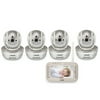 VTech VM343-4 Video Baby Monitor with 4 Additional Cameras & Talk-Back Intercom