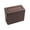 Brown, variant on 2pcs Portable Hanging Car Garbage Can, Universal Car Trash Can With Lid, Cute Small Car Organizer For Car Office Home