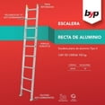 thumbnail image 3 of Escalera Recta Aluminio BYP 3 Metros 10 Escalones Profesional, 3 of 3
