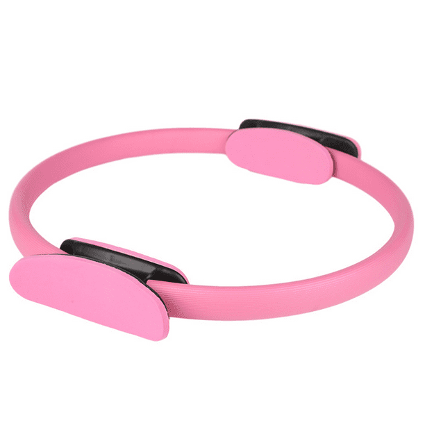 Pilates Ring Magic Circle w/Dual Grip, Foam Pads for Inner Thigh