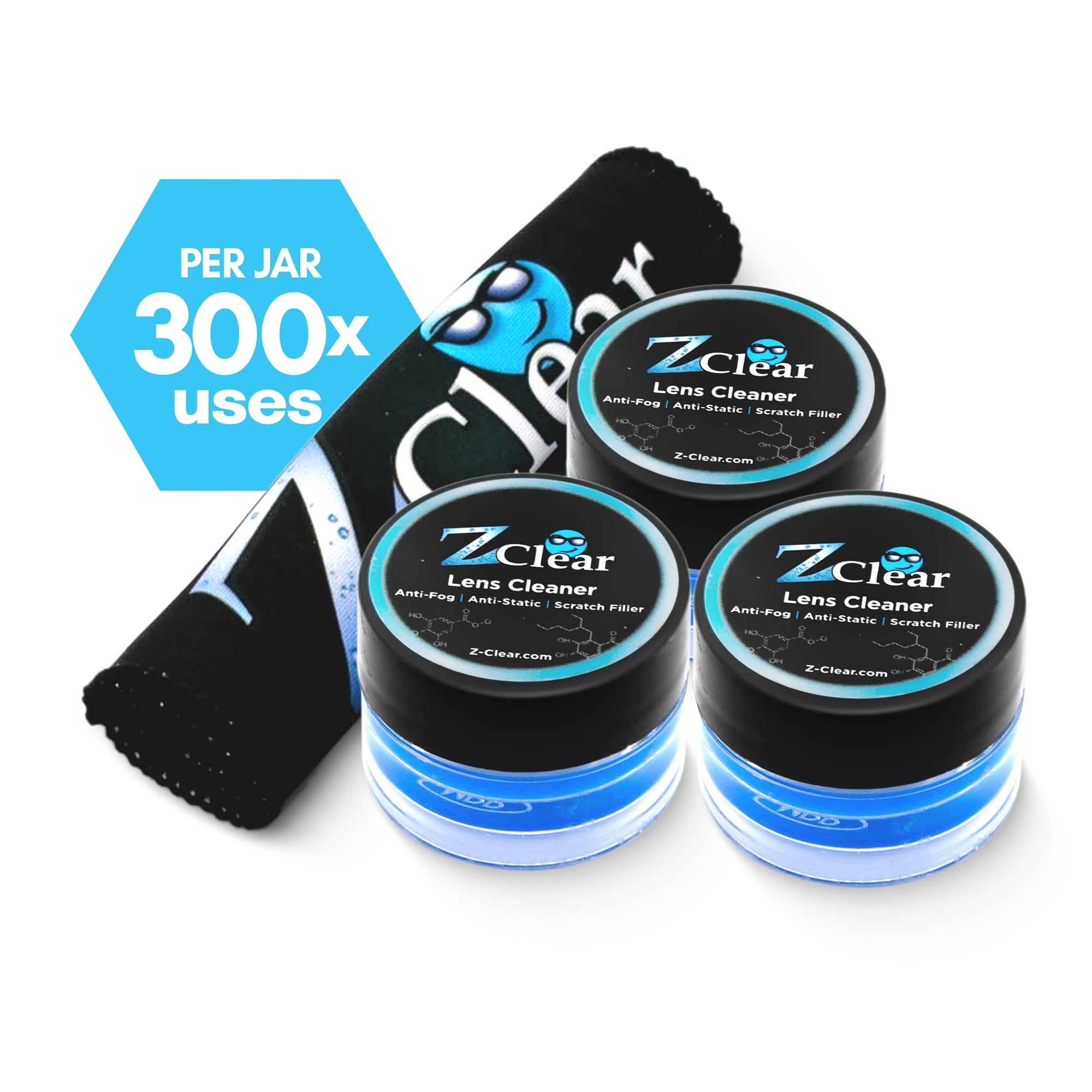 Z Clear AntiFog Paste Easy to Use Lens Cleaner AntiStatic for
