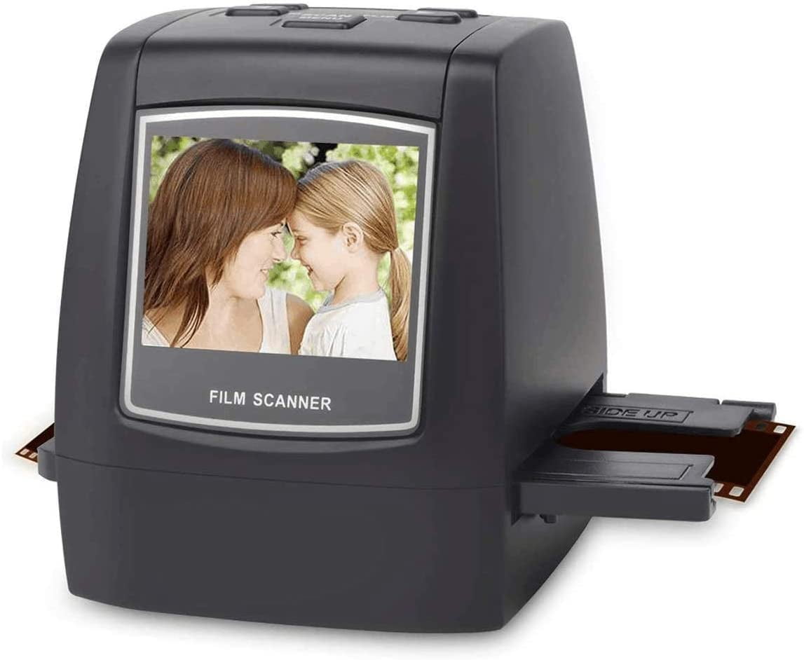 DIGITNOW 22MP Film Scanners Converts 126KPK/135/110/Super 8 Slides & Negatives All in One Digital Photos, 2.4" LCD Screen, Impressive 128MB Built-in Memory - Walmart.com