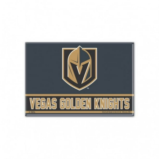 Nhl Las Vegas Golden Knights Logo 2 5 X 3 5 Fridge Magnet Walmart Com Walmart Com