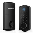 thumbnail image 1 of Entry Door Lock 5 in 1, Smart Door Lock Deadbolt Fingerprint Touch/IC Card/Keypads/App/Keys, Auto-Lock, Locking History Reviews, 1 of 5