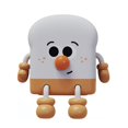 thumbnail image 2 of Atenuación Toast Lámpara Soporte para teléfono Tostadora Pan Lámpara Regalo de cumpleaños Niñas Niños Adolescentes Tmvgtek Para estrenar, 2 of 5