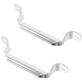thumbnail image 1 of MERRYHAPY 2Ud Manija De Metal Para Puertas Exteriores Compatible Con Persianas Enrollables Plata, 1 of 8