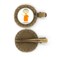 thumbnail image 1 of Vestido naranja monje Nepal Cartoon Broche broche broche broche broche broche, 1 of 3