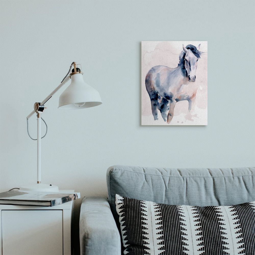 Stupell Industries Americana Horse Figure Southwestern Watercolor Designed by Jennifer Paxton Parker