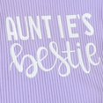 thumbnail image 7 of CAICJ98 Newborn Baby Girls Fall Clothes Summer Outfits Mommy is My Bestie Letter Print Short Sleeve Romper Floral Pants Headband Set Toddler Clothing for Girls (Purple,12-18 Months), 7 of 7