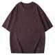 thumbnail image 1 of Blusas y camisas de manga corta con cuello redondo para hombre, blusas/camisetas casuales de verano a la moda de color liso con cuello redondo para hombre., 1 of 5
