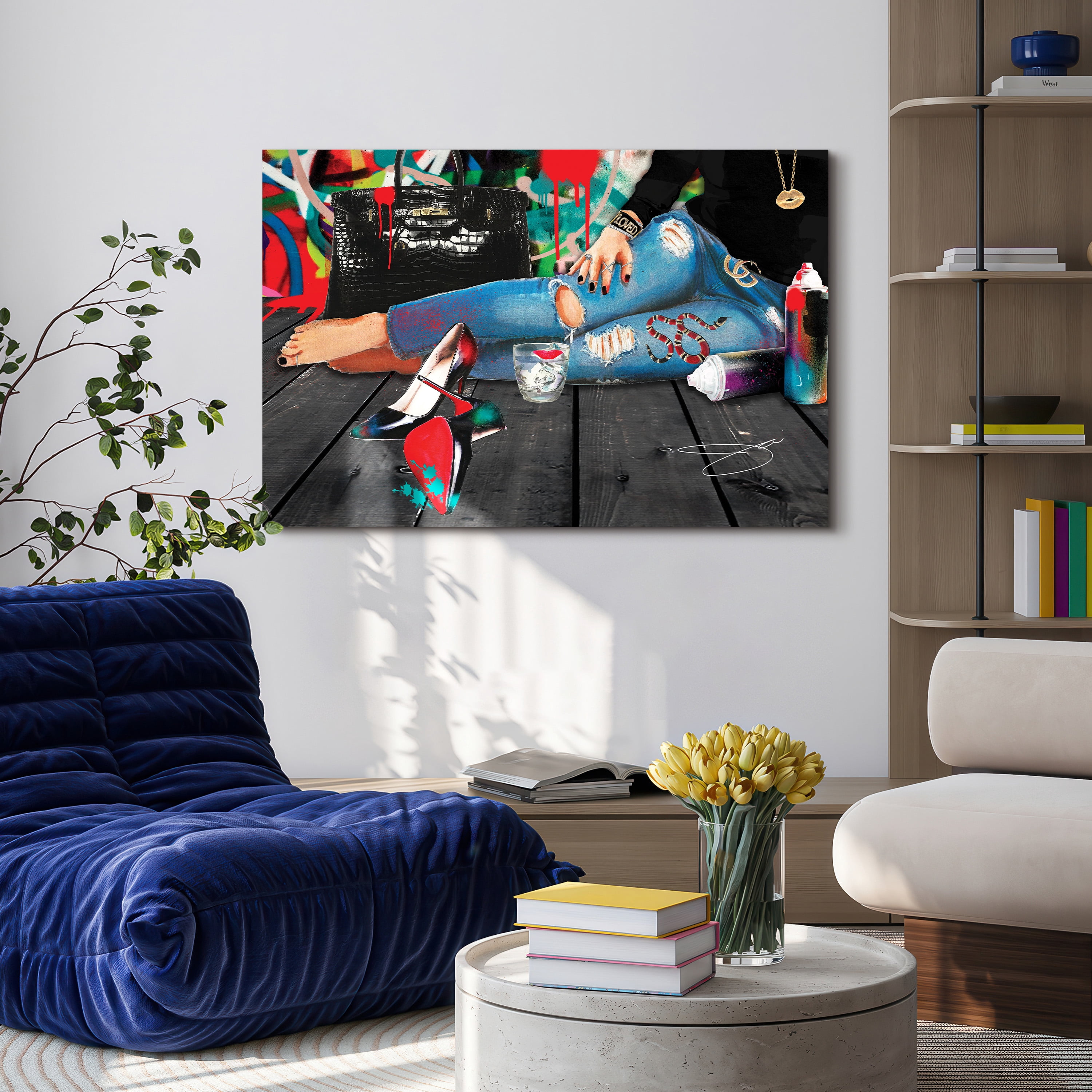 Empire Art Graphic People Art Prints, 32" x 48", by Jodi P.