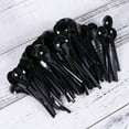 thumbnail image 4 of Qumonin 100 Pack Black Plastic Serving Spoons - Heavy Duty & BPA-Free, 4 of 7