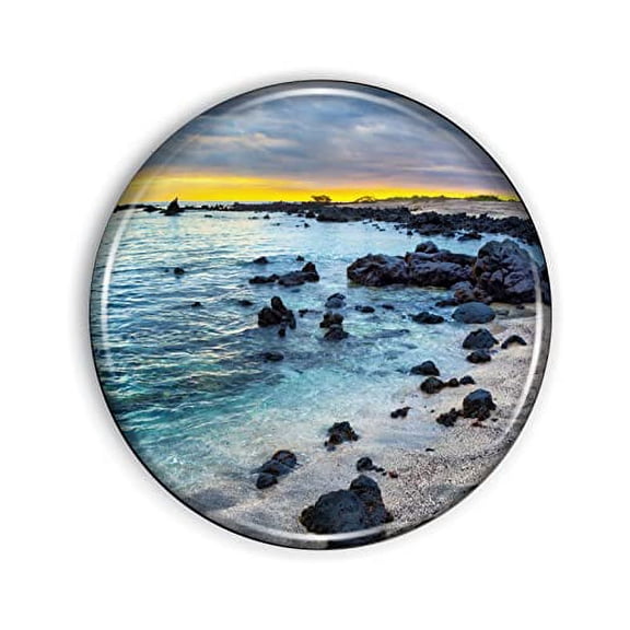 Galapagos Islands Magnet Strong and Flexible Galapagos Islands Refrigerator Magnet 1.1 Inch Epoxy Dome