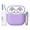 Banana Violet, variant on Silicone Case for AirPods 4 and AirPods 5, Wine Red