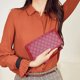 thumbnail image 5 of Laklulu Cartera con doble cremallera, cartera de doble capa de gran capacidad, 5 of 5