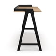 thumbnail image 3 of Pemberly Row Mid-Century Contemporary Desk in Natural and Black, 3 of 6
