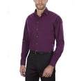 thumbnail image 2 of Unlisted Mens Dress Shirt Large 16-16 1/12 Button Down   Purple L, 2 of 5