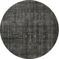 thumbnail image 1 of Ahgly Company Indoor Round Traditional Cloudy Gray Persian Area Rugs, 4' Round, 1 of 6