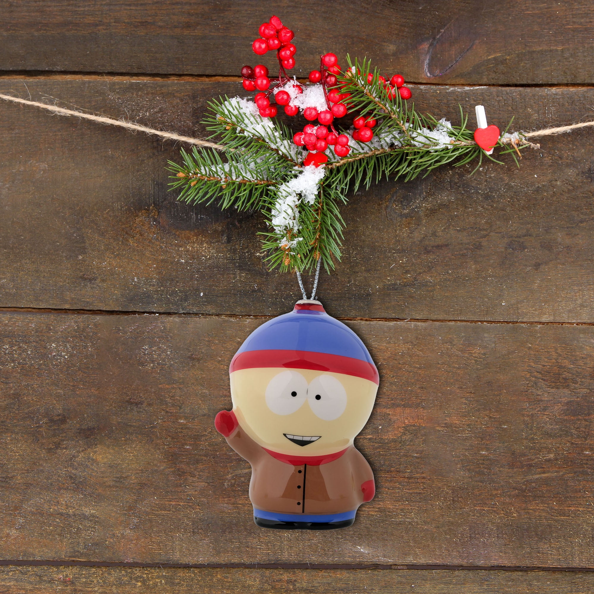 South Park Figural Stan Christmas Tree Ornament