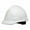 Gray, variant on Short Brim Hard Hat, 4-point Ratchet Suspension, Vented, Orange