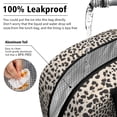 thumbnail image 5 of Womens Black and Tan Leopard Print Lunch Box for Work,Insulated Lunch Bag for Women,Loncheras Para Mujer,Leakproof Adult Lunch Bag for Work,Beach,Travel,Picnic,Camping, 5 of 7