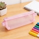 thumbnail image 1 of Estuche de malla transparente para lápices | Bolsa para lápices para exámenes escolares | Organizador de papelería de gran capacidad para la escuela, 1 of 7