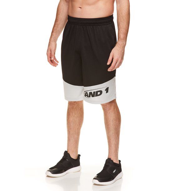 AND1 AND1 Men's Asphalt Training Basketball Shorts, up to 2XL
