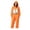 Z75-Orange, variant on LILIYA Pumpkin Print Onesie, Warm Adult Jumpsuit, Soft Hooded Sleepwear for Men and Women, Cozy Long Sleeve Bodysuit with Pockets, Comfy Holiday Loungewear Suit