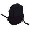 thumbnail image 2 of Mochila impermeable informal de gran capacidad, tela Oxford, correas anchas de 5,5 cm, mochila escolar de música para la vida diaria, color negro, 2 of 14