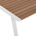 thumbnail image 5 of Baxley 5 Piece Outdoor Patio Aluminum Dining Set White Gray, 5 of 5