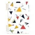 thumbnail image 7 of FORMRS 1-Subject Spiral Notebook 8" x 5" College Ruled 60 Refillable Sheet, 2 Pack, Colorful Triangles, 7 of 7