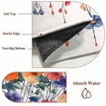 thumbnail image 6 of 5'x8' Area Rugs, Retro Flowers Indoor Outdoor Area Rug for Living Room Bedroom, Boho Modern Watercolor Floral Botanical Washable Bathroom Rugs Kitchen Floor Carpet Mats Home Decor Aesthetic, 6 of 8
