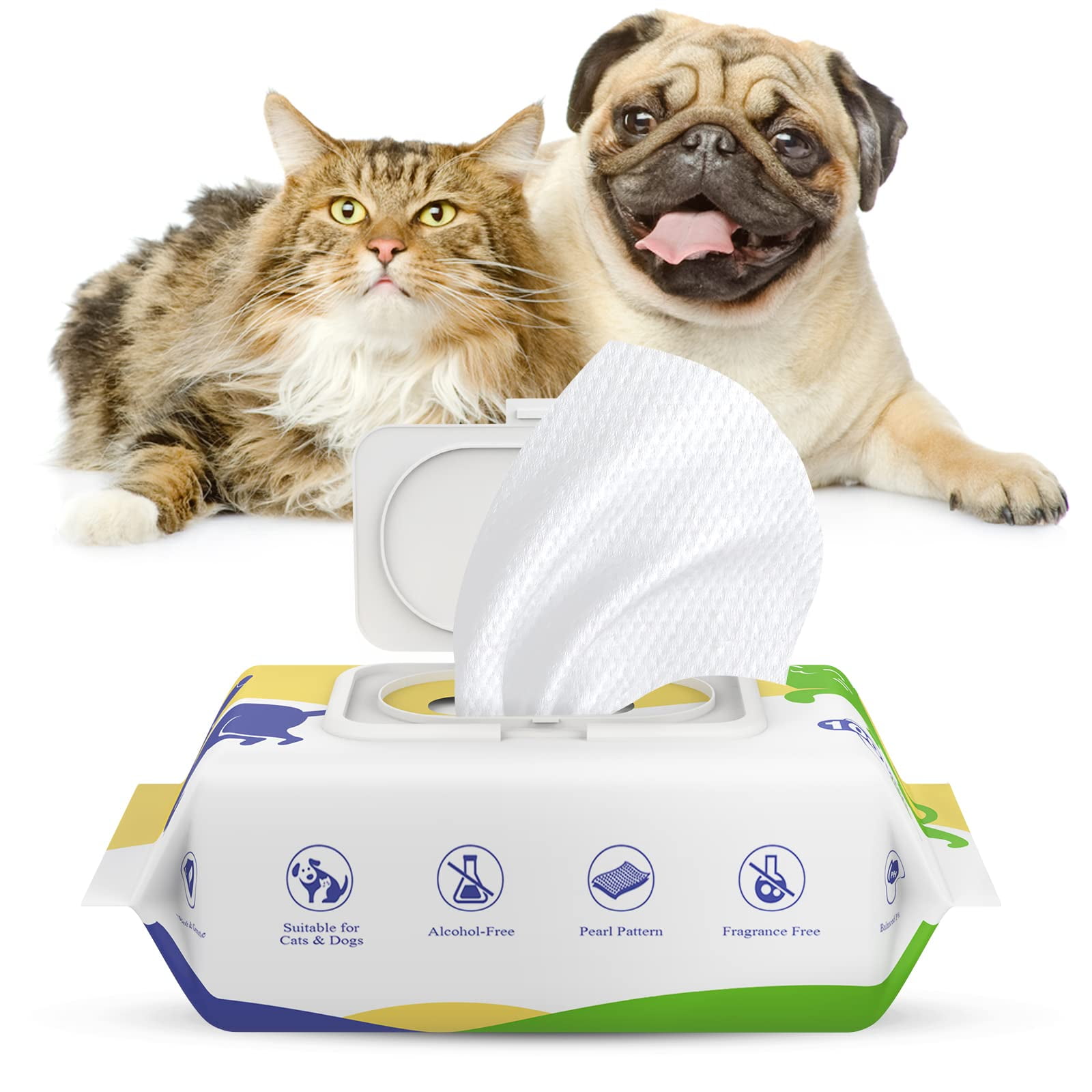 Unscented Hypoallergenic Dog Wipes for Paws Butt and More Soft Thick and Gentle Pet Wipes for Dogs and Cats Cleaning Deodorizing and Grooming Includes Lids 1 Pack Walmart