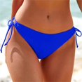 thumbnail image 2 of New & Trending NMMUED Bikini Bottoms for Women, String Bikini Underwear for Women, Bathing Suit Bottoms for Women, Women Beach Fashion, Full Coverage Bikini Bottom, Blue L, 2 of 5