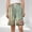 005 Multicolor, variant on Hvot&aat Women's Casual Bermuda Shorts Printed Home Shorts With Elastic Waistband Drawstring And Side Pockets