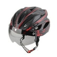 thumbnail image 1 of Adult Mountain Road Bike Safety Helmet Lightweight Cycling Accessory with Goggles, 1 of 10