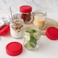 thumbnail image 1 of Set of 4 Cuisipro Leakproof Glass Jars, 1 of 6