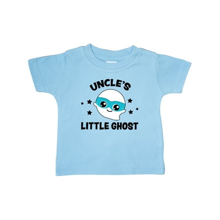 

Inktastic Cute Uncle s Little Ghost with Stars Gift Baby Boy or Baby Girl T-Shirt