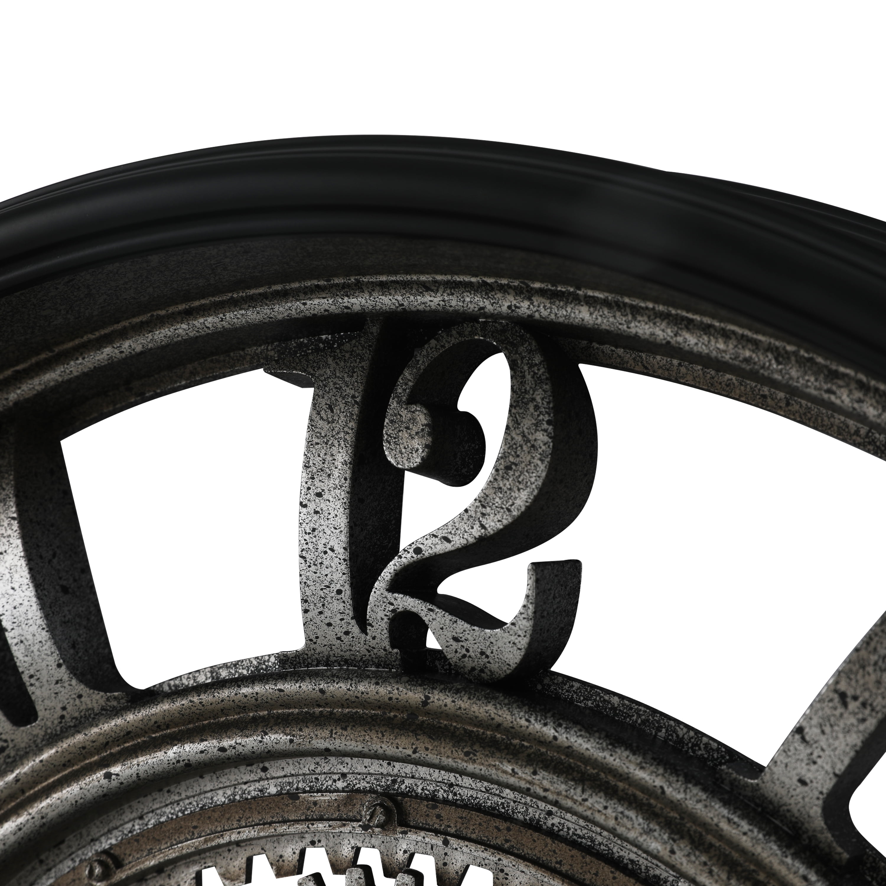 Better Homes & Gardens 2.95" Quartz Victorian Industrial Wall Clocks, Elevated