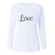 thumbnail image 5 of Camisetas de Cuello de la Tripulación de Manga Larga para los Hombres Estampadas Camisetas de Manga Larga para las Mujeres, Camiseta de Blusa Casual para Primavera Verano, 5 of 5