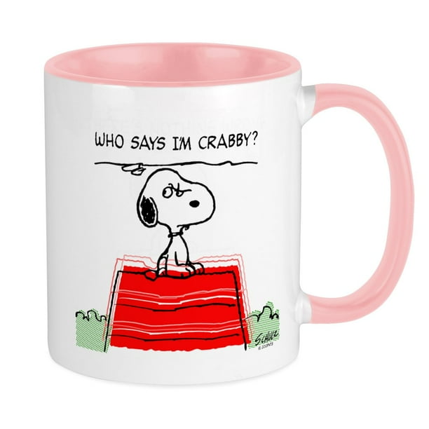 最旬トレンドパンツ Cafepress Crabby Snoopy Mug Ceramic Coffee Mug Tea Cup 11 Oz その他テレビ アニメ キャラクターグッズ Www Aquariumboka Ucg Ac Me