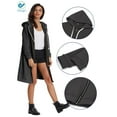 thumbnail image 4 of Deago Women's Casual Zip up Hoodies Long Tunic Sweatshirts Jackets Fashion Plus Size Hoodie with Pockets (Gray, 3XL), 4 of 7