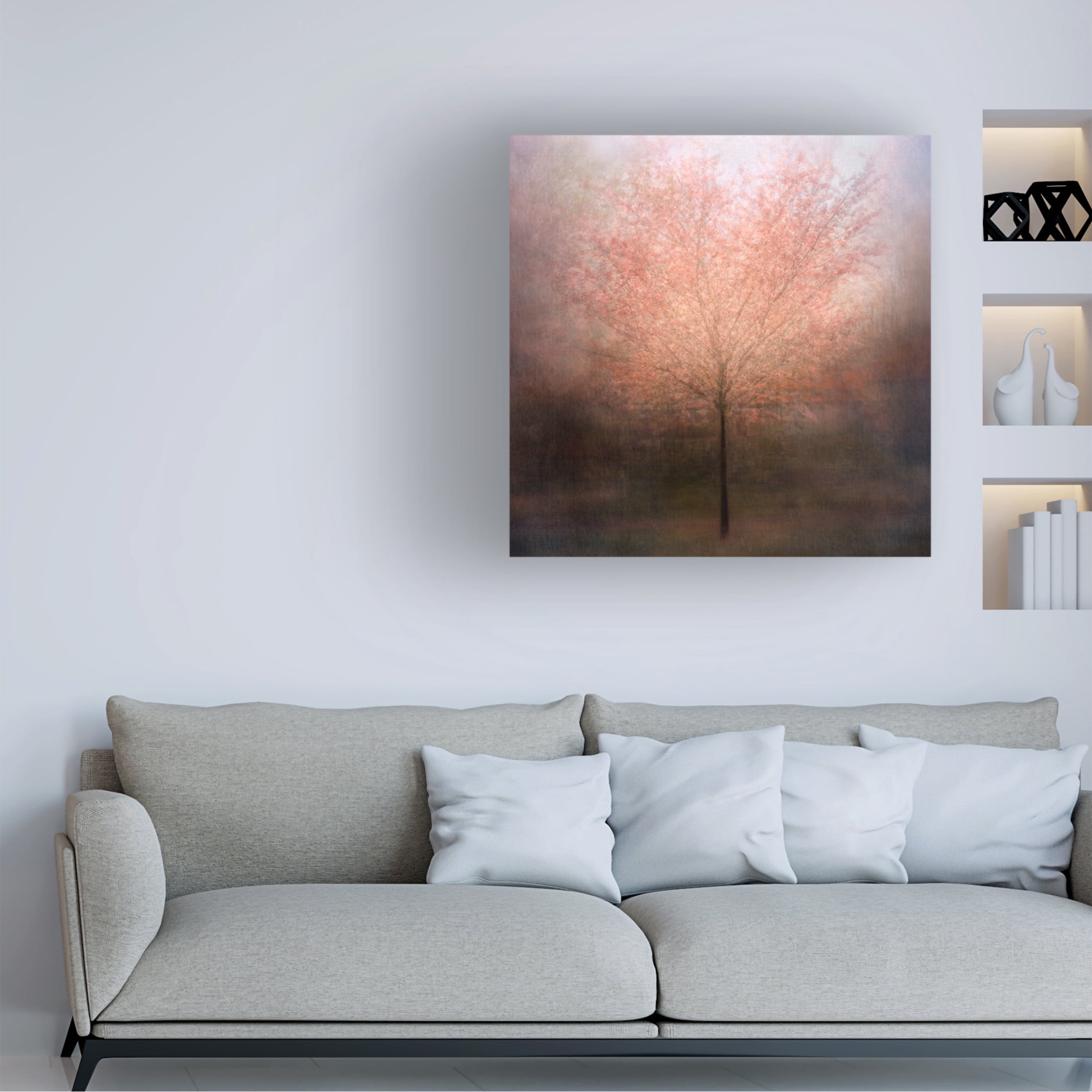 Canvas Wall Art - Delphine Devos 'Dream Come True' Wall Art for Living Room, Bedroom, or Office Décor by Trademark Fine Art - 35 x 35 Inches