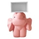 thumbnail image 4 of Mesa auxiliar con forma de , mesita de noche, con armario de almacenamiento, decorativa, escultura de resina, mesa auxiliar para oficina, Rosa, 4 of 8