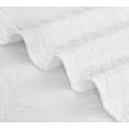 thumbnail image 4 of Chezmoi Collection Linden 3-Piece Floral Leaves Reversible Cotton Quilt Set, 4 of 8